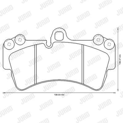 Brake Pad Set, disc brake 573282J - image 2