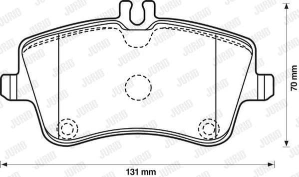Brake Pad Set, disc brake 571987J - image 2