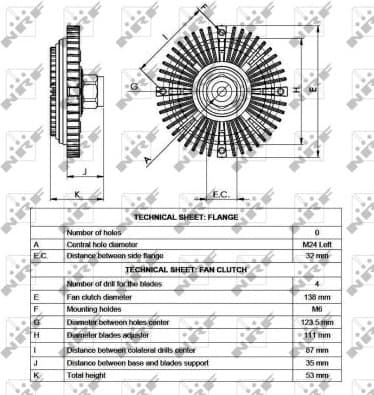 Clutch, radiator fan 49516 - image 5