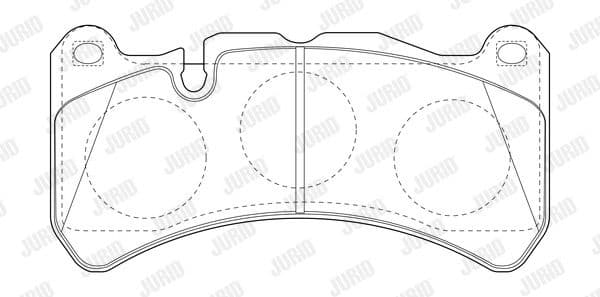 Brake Pad Set, disc brake 573799J