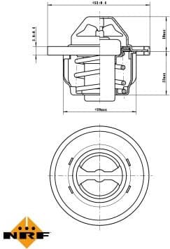 Thermostat, coolant EASY FIT 725150
