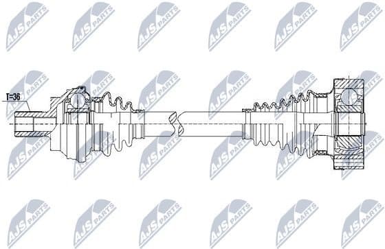 Drive Shaft NPW-VW-087 - image 4