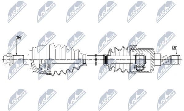 Drive Shaft NPW-BM-155 - image 4