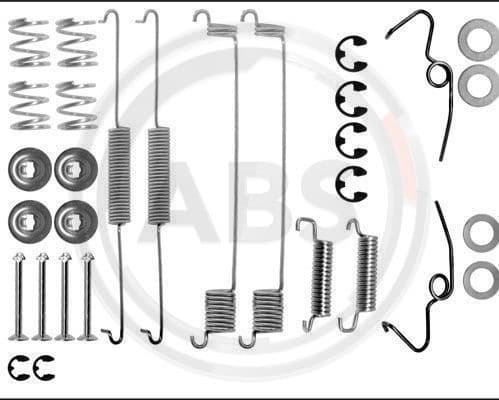 Accessory Kit, brake shoes 0641Q