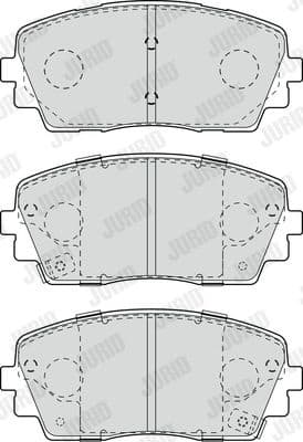 Brake Pad Set, disc brake 573420J