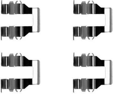 Accessory Kit, disc brake pad 1 987 474 617