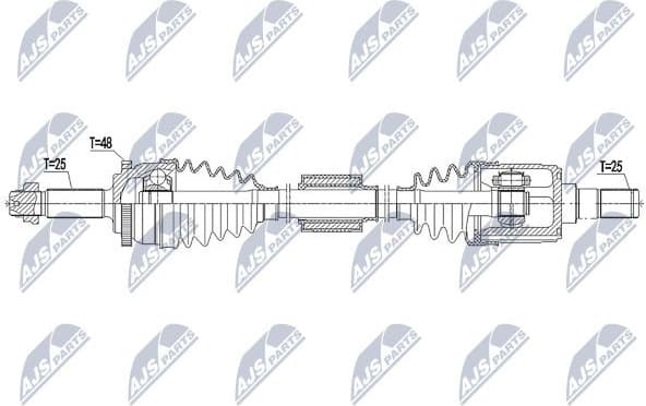 Drive Shaft NPW-HY-555 - image 4