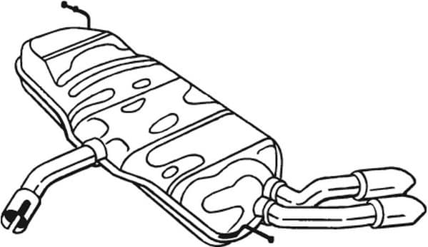 Rear Muffler 105-027