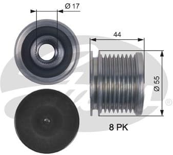 Alternator Freewheel Clutch DriveAlign™ OAP7120