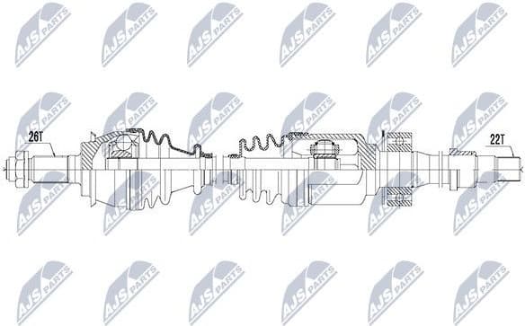Drive Shaft NPW-BM-121 - image 5