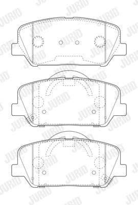 Brake Pad Set, disc brake 573407J