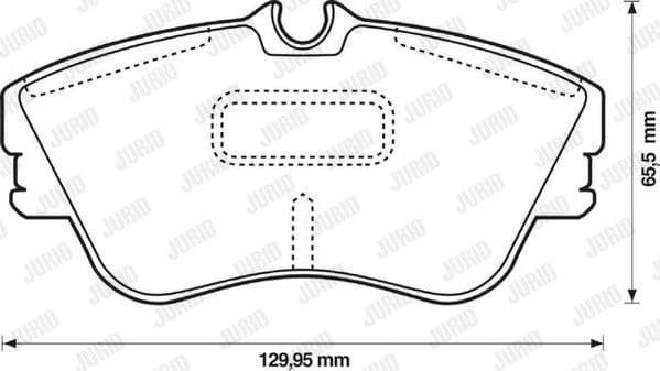 Brake Pad Set, disc brake 573050J