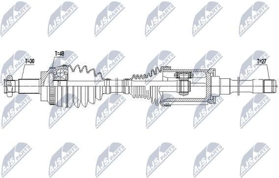 Drive shaft complete NPW-BM-145 - image 2