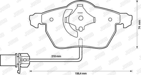 Brake Pad Set, disc brake 573037J - image 2