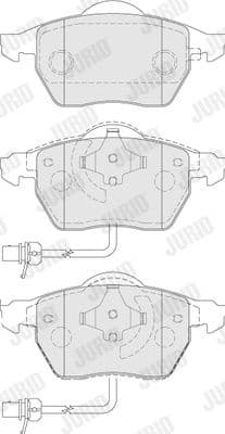 Brake Pad Set, disc brake 573037J - image 3
