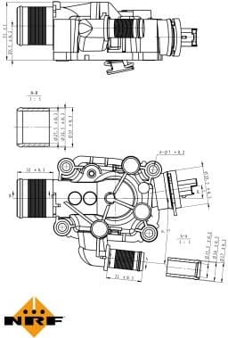 Thermostat, coolant EASY FIT 725081 - image 2