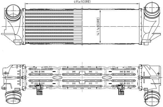 Charge Air Cooler 309065
