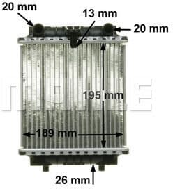 Radiator, engine cooling BEHR *** PREMIUM LINE *** CR 1202 000P - image 10