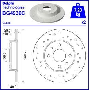Brake Disc BG4936C