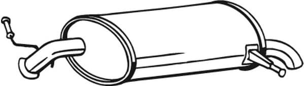 Rear Muffler 190-031