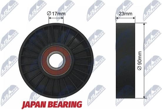 Tensioner Pulley, V-ribbed belt RNK-SA-000