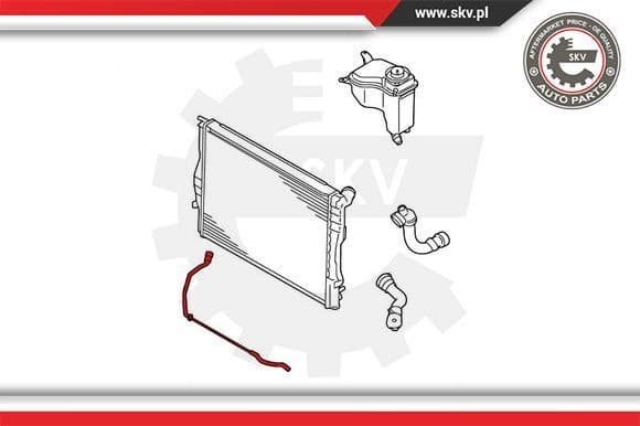 Radiator Hose 43SKV738 - image 4