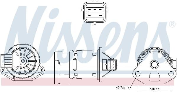 EGR Valve ** FIRST FIT ** 98246 - image 6