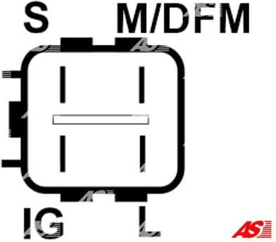 Alternator Remanufactured AS A0328PR - image 5