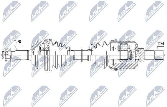 Drive Shaft NPW-CT-051 - image 4
