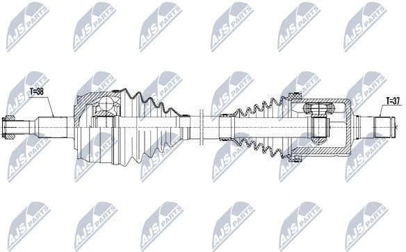 Drive Shaft NPW-VW-129 - image 4