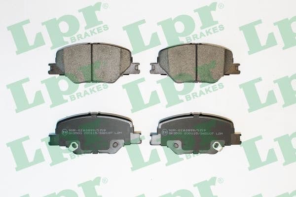Brake Pad Set, disc brake 05P2107