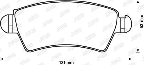 Brake Pad Set, disc brake 571965J - image 2