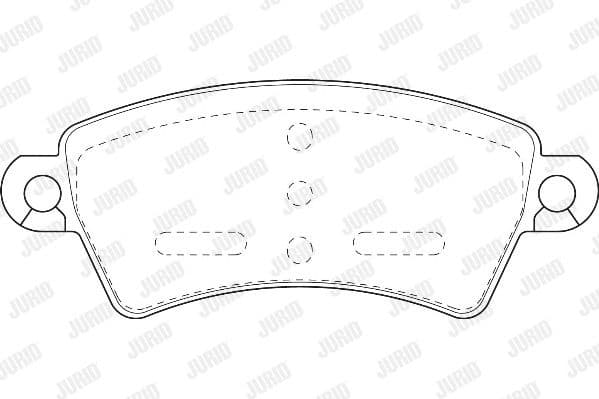 Brake Pad Set, disc brake 571965J - image 3