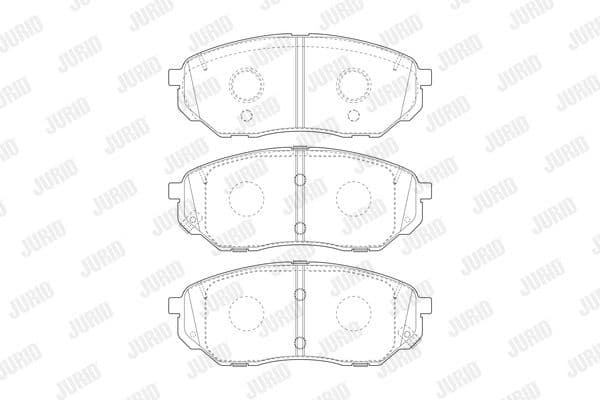 Brake Pad Set, disc brake 573782J