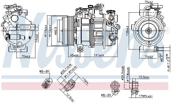 Compressor, air conditioning ** FIRST FIT ** 890717 - image 7