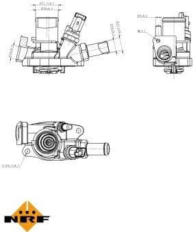 Thermostat, coolant EASY FIT 725034 - image 5