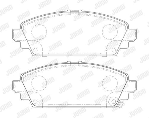 Brake Pad Set, disc brake 572464J - image 2