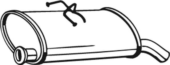 Rear Muffler 135-707