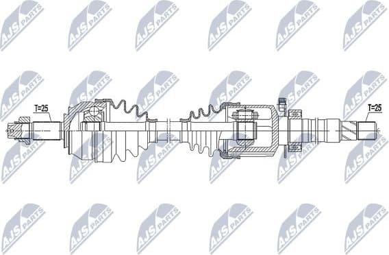 Drive Shaft NPW-FT-045 - image 5