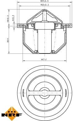 Thermostat, coolant EASY FIT 725168