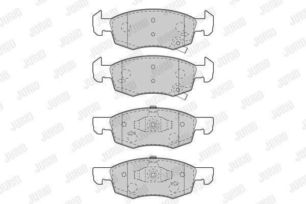 Brake Pad Set, disc brake 573672J