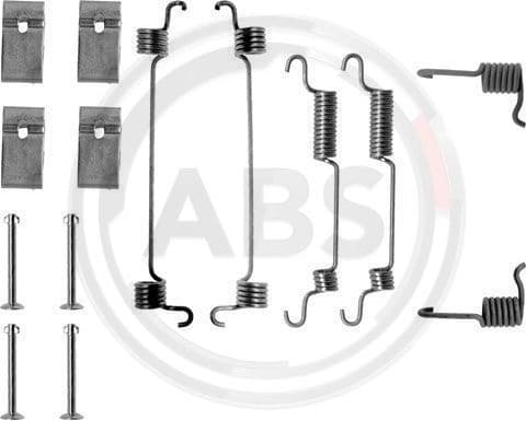 Accessory Kit, brake shoes 0735Q