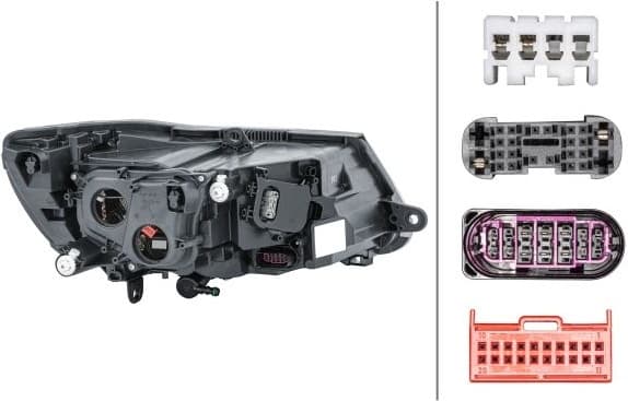 Headlight 1ZS011314331 - image 2