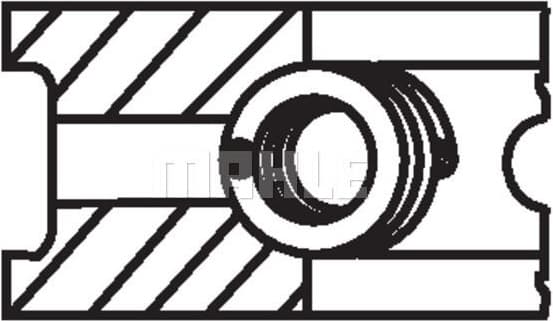 Piston Ring Set 007 26 N0 - image 3