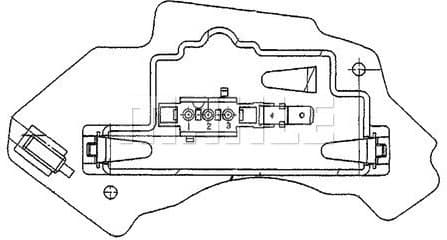 Regulator, interior blower BEHR *** PREMIUM LINE *** ABR 28 000P - image 2