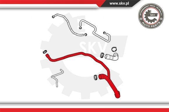 Radiator Hose 24SKV359