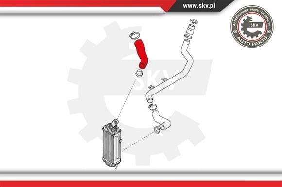 Charge Air Hose 24SKV909 - image 4