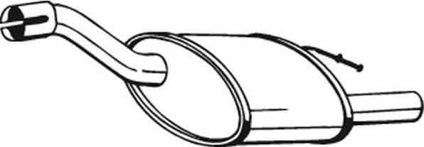 Rear Muffler 154-383