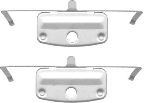 Accessory Kit, disc brake pad 1987474336