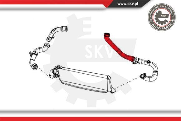 Charge Air Hose 24SKV990 - image 3
